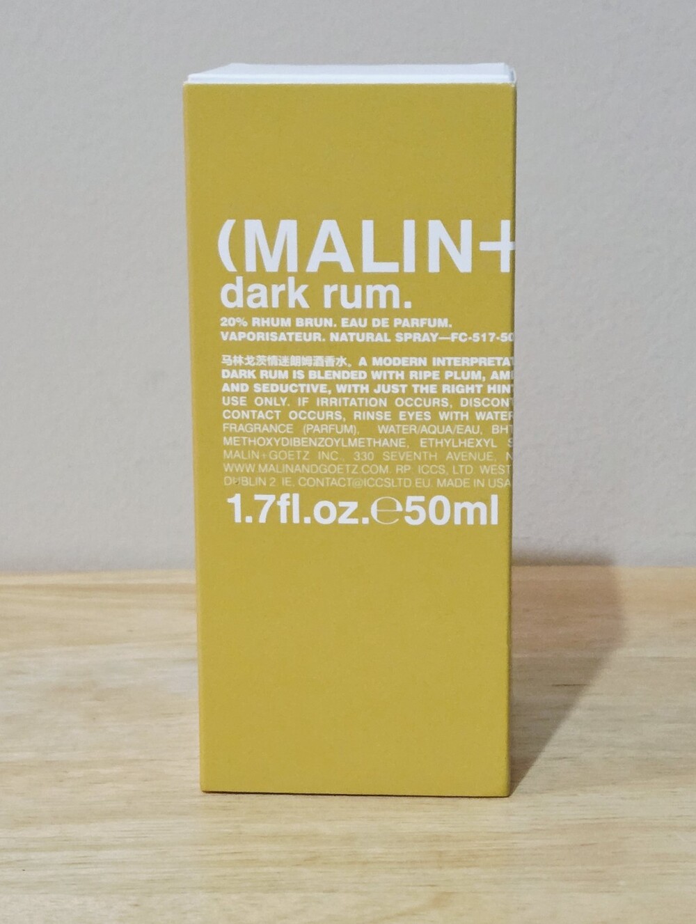 (MALIN+GOETZ) Dark Rum Eau de Parfum (1.7 fl. oz. / 50 ml)